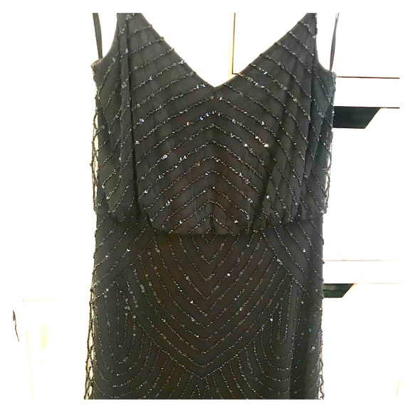 Adrianna Papell Sequin Evening Gown size 6 - Picture 2 of 8